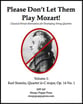 Please Don't Let Them Play Mozart #1 String Quartet cover